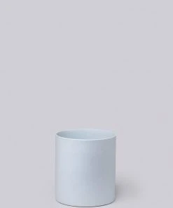 Middle Kingdom Home Goods Large Porcelain Cylinder - Ice