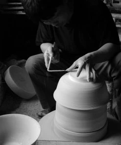 Middle Kingdom BIPOC Owned Memphis Apple Vase - Black