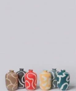 Middle Kingdom Memphis Small Plum Porcelain Vase Best Sellers