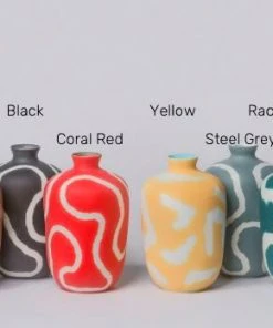 Middle Kingdom Memphis Small Plum Porcelain Vase Best Sellers