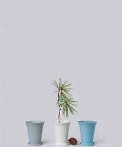 Middle Kingdom Minimus Conical Porcelain Pot