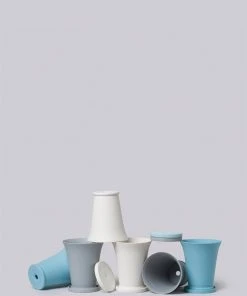 Middle Kingdom Minimus Conical Porcelain Pot