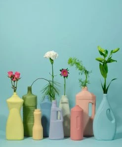 Middle Kingdom Ribbed Porcelain Vase Home Goods