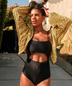 BOLD Swim Midnight Rise One Piece Swimsuit