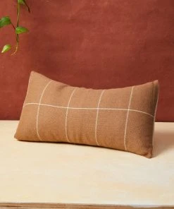 Minna Anni Wool Lumbar Pillow - Cedar Home Goods