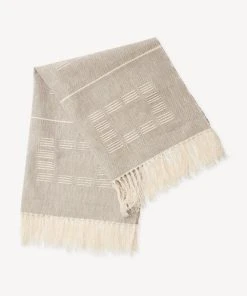 Minna Home Goods Blocks Hand / Kitchen Towel - Beige