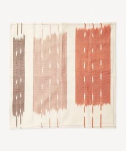 Minna Ikat Napkin Set - Rust Kitchen + Dining 2 Minna Ikat Napkin Set - Rust Kitchen + Dining