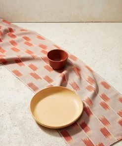 Minna Best Sellers Ikat Table Runner - Rust