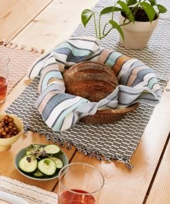 Minna Lago Stripe Napkin Set Kitchen + Dining