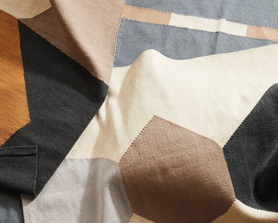 Minna Lines Wool Rug - Dusk Minna Lines Wool Rug - Dusk