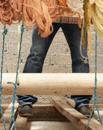 Minna Lines Wool Rug - Dusk Minna Lines Wool Rug - Dusk