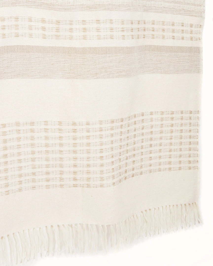 Minna Marta Throw Blanket - Cream Minna Marta Throw Blanket - Cream