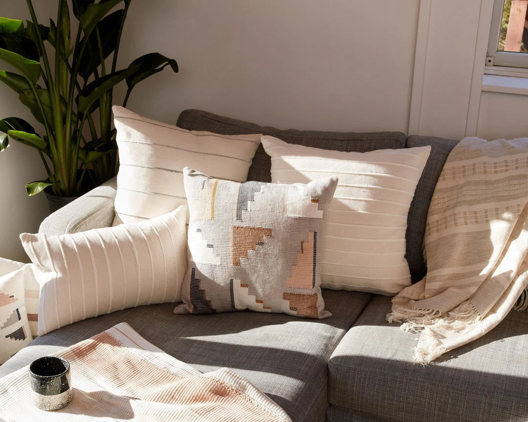 Minna Marta Throw Blanket - Cream Minna Marta Throw Blanket - Cream