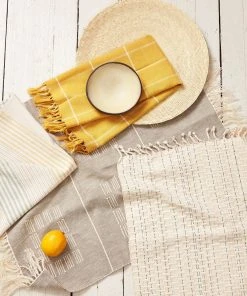 Minna Natural Palm Placemat Set Home Goods