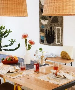 Minna Kitchen + Dining Panalito Placemat - Cream