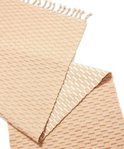 Minna Kitchen + Dining Panalito Table Runner - Peach 3 Minna Kitchen + Dining Panalito Table Runner - Peach