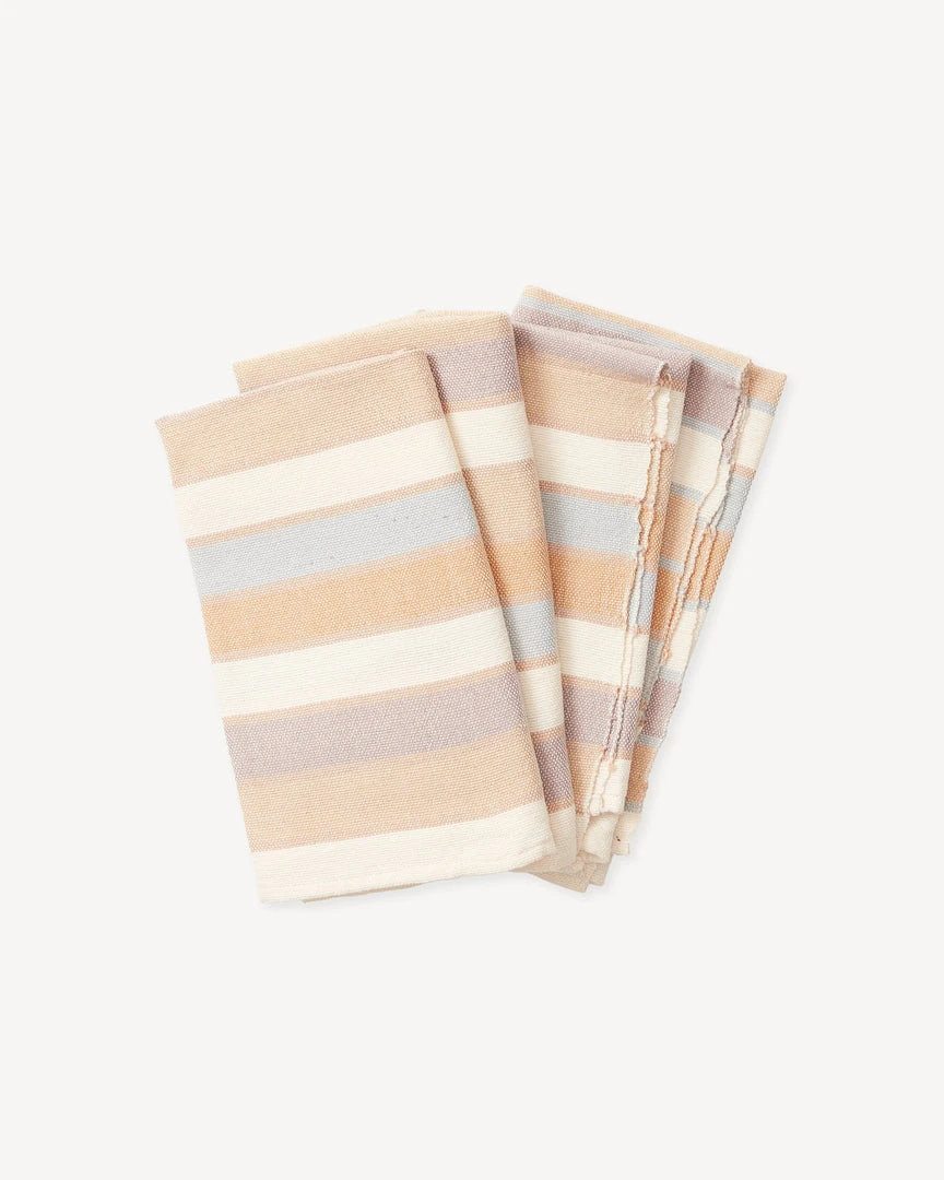 Minna Pear Stripe Napkin Set Home Goods Minna Pear Stripe Napkin Set Home Goods
