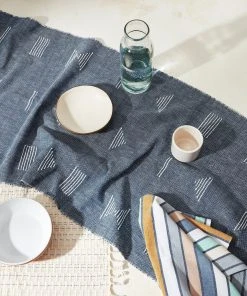 Minna Shapes Table Runner - Blue Best Sellers