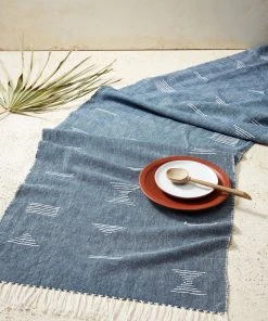 Minna Shapes Table Runner - Blue Best Sellers