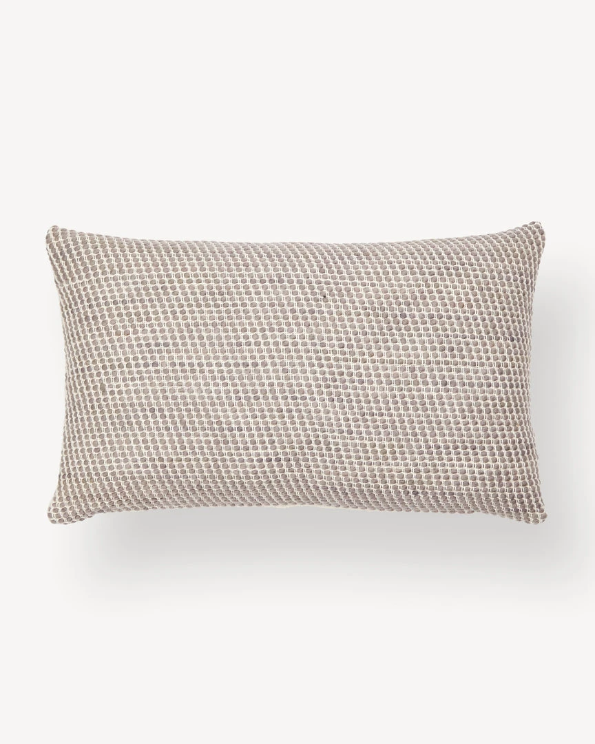 Minna Sheila Merino Lumbar Pillow - Fog Home Goods Minna Sheila Merino Lumbar Pillow - Fog Home Goods