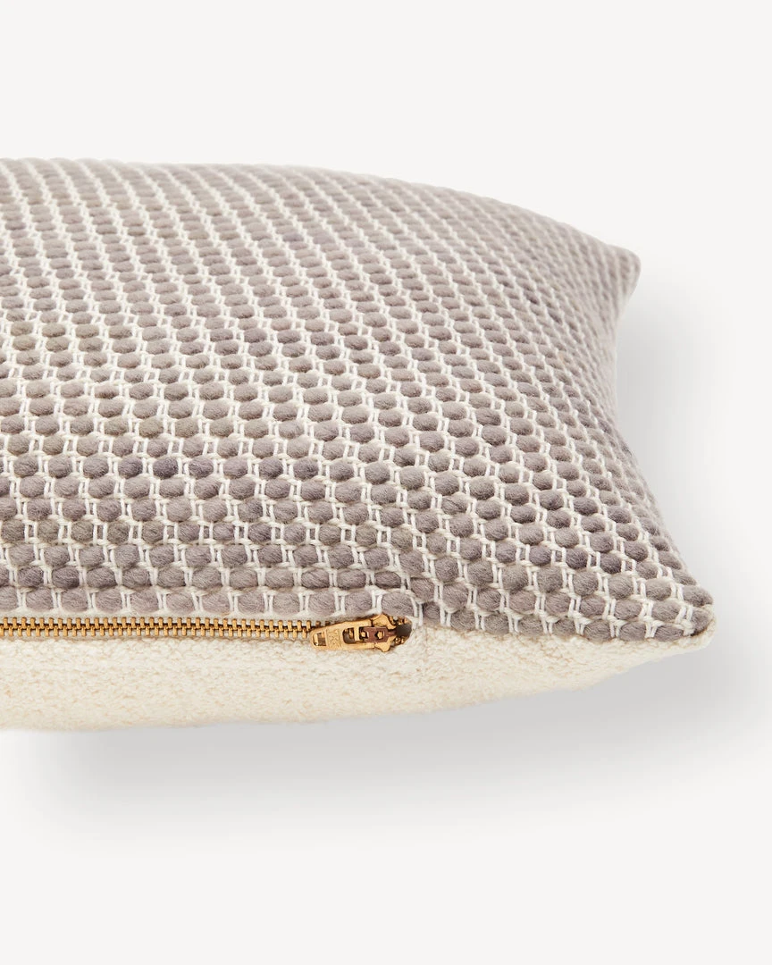 Minna Sheila Merino Lumbar Pillow - Fog Home Goods Minna Sheila Merino Lumbar Pillow - Fog Home Goods