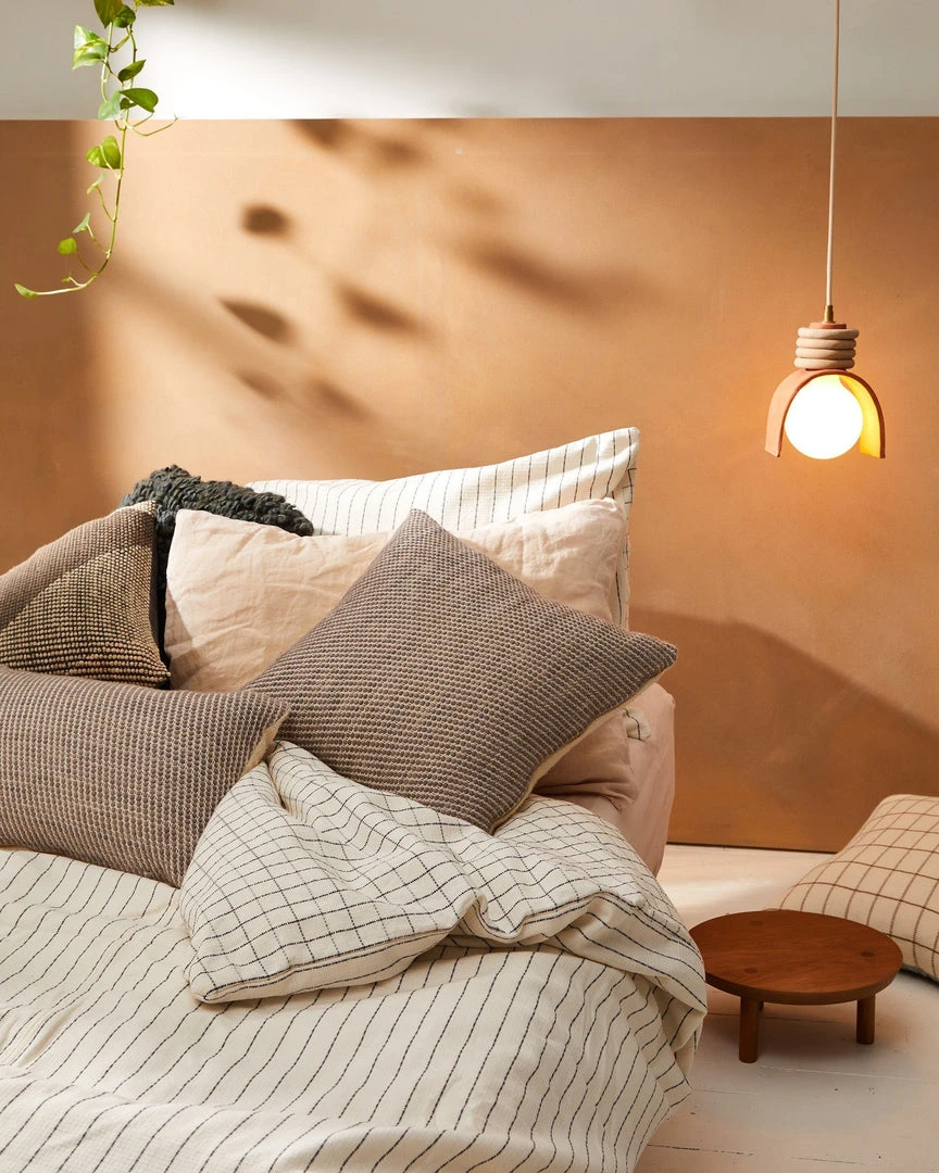 Minna Sheila Merino Lumbar Pillow - Fog Home Goods Minna Sheila Merino Lumbar Pillow - Fog Home Goods