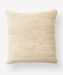 Minna Sheila Merino Throw Pillow - Wheat Home Goods