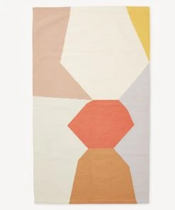 Minna Stacks Wool Rug - Spring