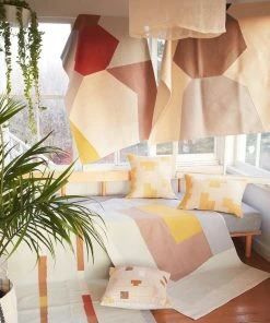 Minna Stacks Wool Rug - Spring