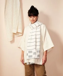 Minna Stripes + Blocks Scarf Accessories