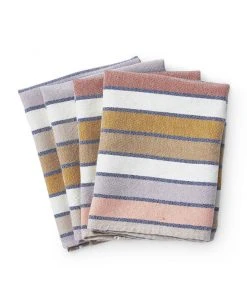 Minna Sunrise Stripe Napkin Set Kitchen + Dining