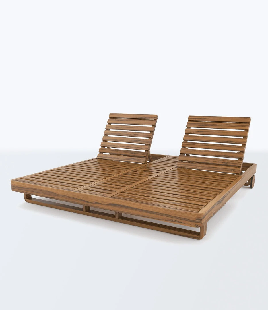 Masaya & Co. Furniture Miramar Outdoor Double Chaise Lounge Masaya & Co. Furniture Miramar Outdoor Double Chaise Lounge