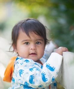 Mirasa Design Baby Elephant Hoodie - Orange