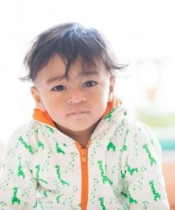 Mirasa Design Baby Giraffe Hoodie - Orange