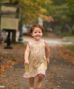 Mirasa Design Baby Elephant Dress - Forest Yellow Kids' + Baby