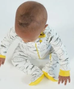 Mirasa Design Baby Footed Shark Onesie Kids' + Baby