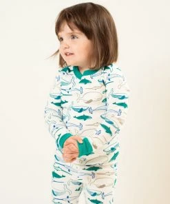 Mirasa Design Kids' Whale Pajama Set - Jade Kids' + Baby