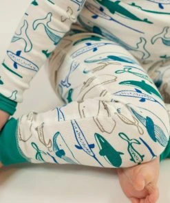 Mirasa Design Kids' Whale Pajama Set - Jade Kids' + Baby