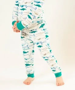 Mirasa Design Kids' Whale Pajama Set - Jade Kids' + Baby