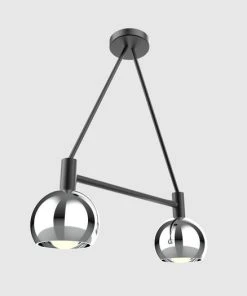 Dounia Home Mishal Chandelier - Silver