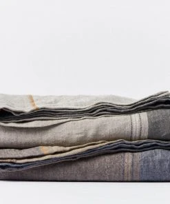 Coyuchi Mojave Linen Blanket - Gray