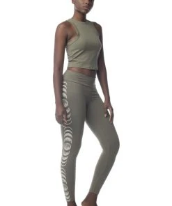 Synergy Organic Clothing Moon Phases Basic Legging - Kalamata