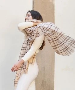 Studio Variously Musturd Merino Wool Scarf