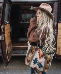 MZ Fair Trade Gemini Wool Tote Bag Accessories