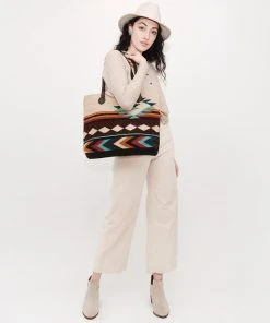 MZ Fair Trade Accessories Great Plains Wool Tote Bag