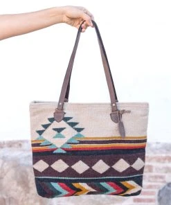 MZ Fair Trade Accessories Great Plains Wool Tote Bag