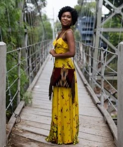 MZ Fair Trade Shadow Wool Fringe Bag Accessories