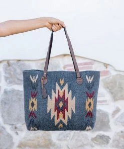 MZ Fair Trade Accessories Sparrow's Song Wool Tote Bag
