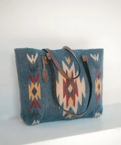 MZ Fair Trade Accessories Sparrow's Song Wool Tote Bag