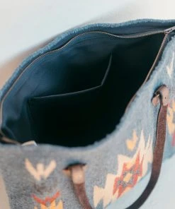 MZ Fair Trade Accessories Sparrow's Song Wool Tote Bag